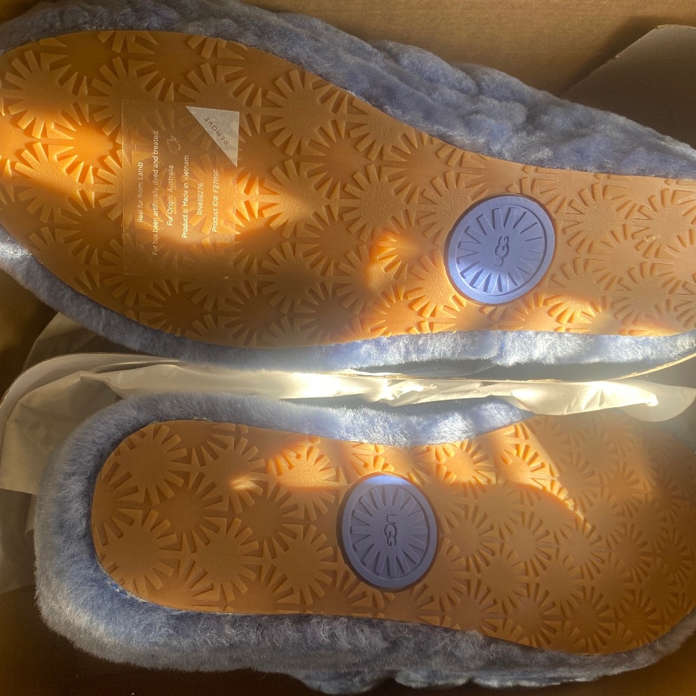 Blue Ugg slippers